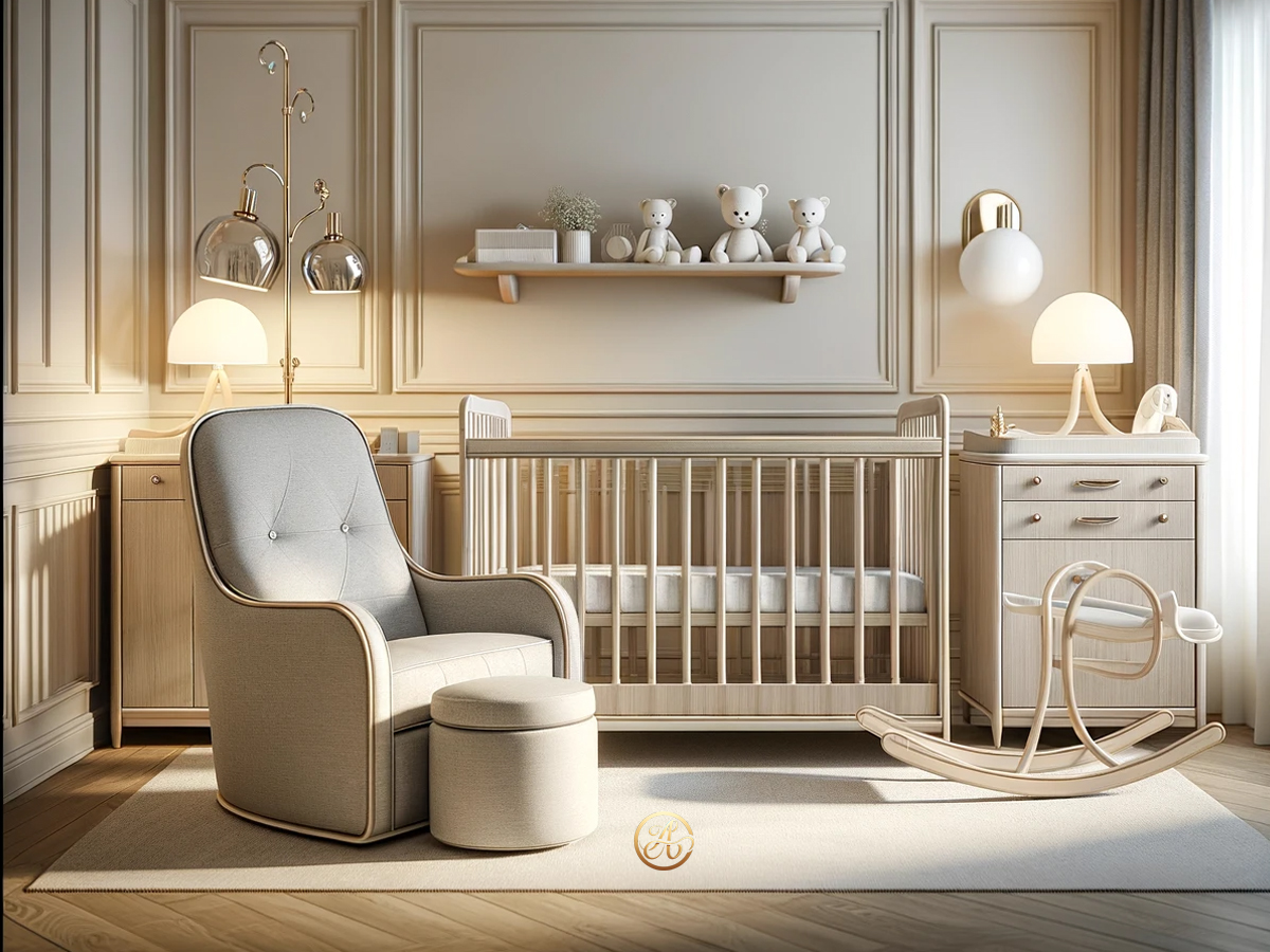 Elegant Bebek Odası Mobilya Tasarımları