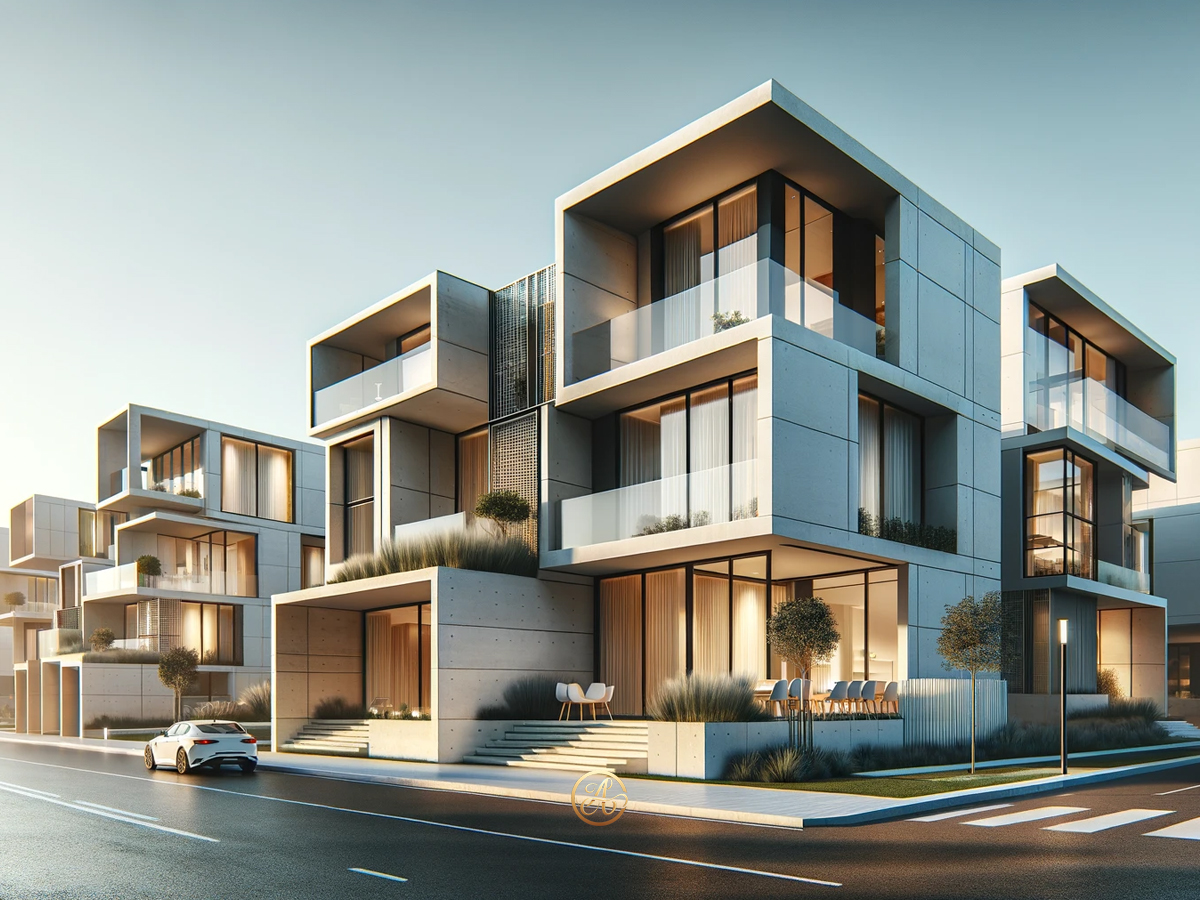 Modern Ev ve Apartman Proje Mimari Tasarımları