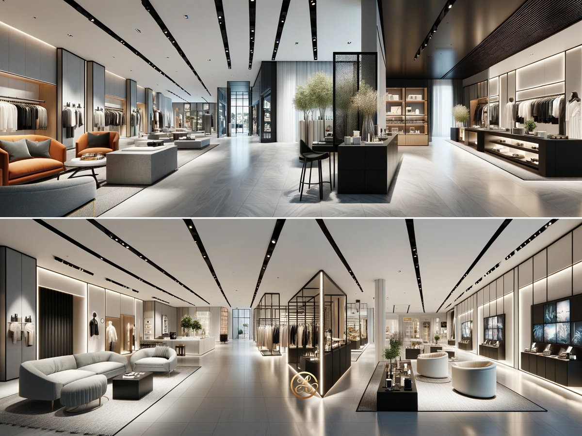 Modern Mağaza ve Showroom İç Mimarlık Tasarımları