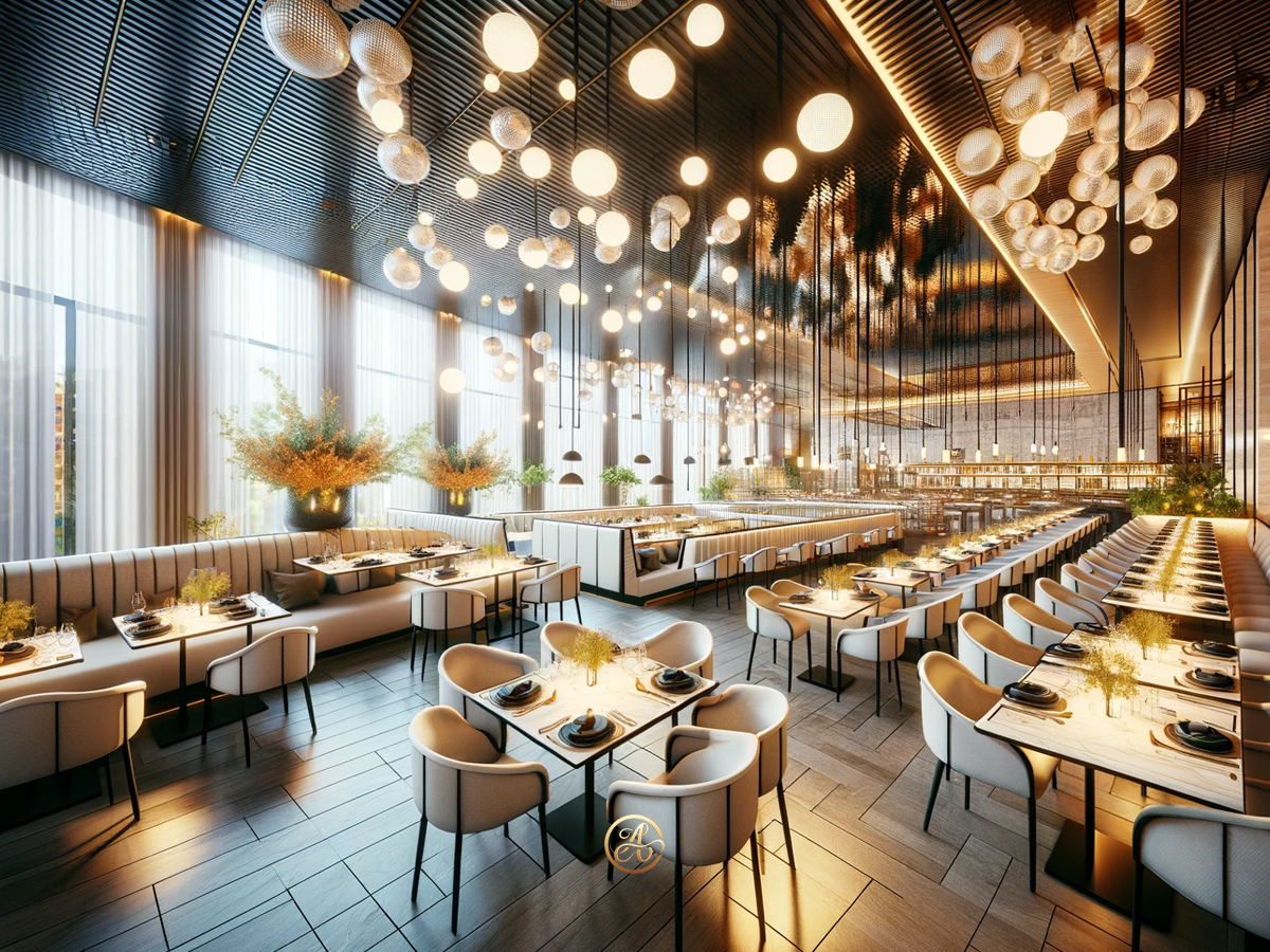 Modern Restoran ve Kafe İç Mimarlık Tasarımları