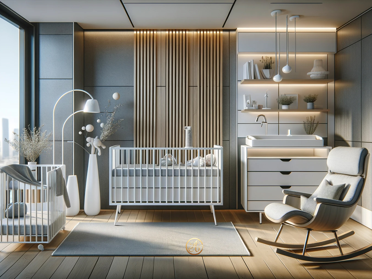Modern Bebek Odası Mobilya Tasarımları