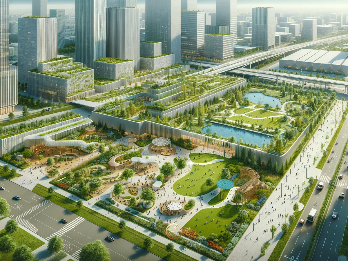 Modern Şehir Parkı ve Yeşil Alan Tasarım Projeleri